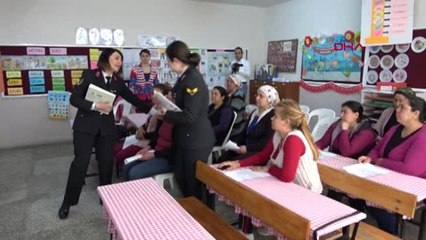 Aydın İlkokul Velilerine Jandarmadan Mahremiyet Dersi