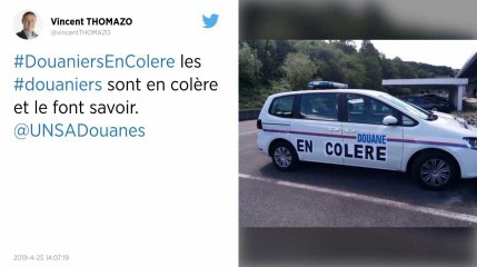 « Douaniers en colère », ils manifestent pour l’amélioration de leurs conditions de travail