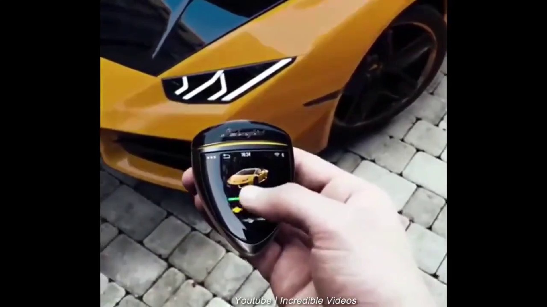 lamborghini that changes colors with a remote control