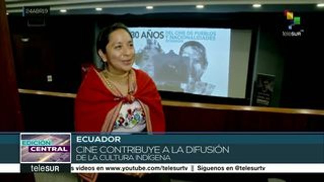 Ecuador: se expone muestra cinematográfica de productores indígenas