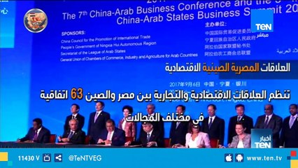 تقرير| العلاقات المصرية الصينية الاقتصادية