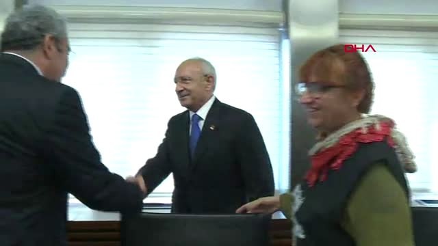 Ankara- TMMOB Mimarlar Odası'ndan Kılıçdaroğlu'na Geçmiş Olsun Ziyareti