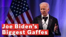 Joe Biden's Biggest Gaffes