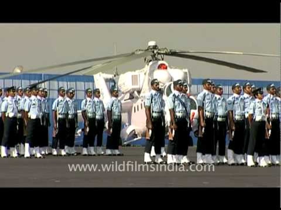 Soaring Indian Air Force men...