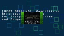 [BEST SELLING]  Competitive Strategy: Techniques for Analyzing Industries and Competitors by