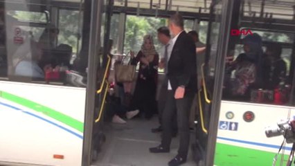 Şanlıurfa Şoför, Fenalaşan Kadını Otobüsle Hastaneye Götürdü