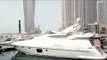 Yachts and speedboats at Dubai Marina