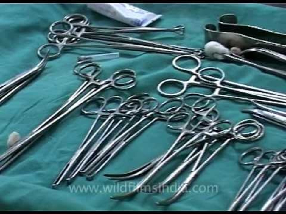 Medical equipment - before the surgery