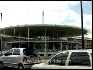 Infosys campus is stunning, with extensive parking facilities