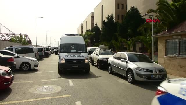 İzmir- Şehidin Cenazesi Adli Tıp Kurumuna Getirildi