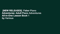 [NEW RELEASES]  Faber Piano Adventures: Adult Piano Adventures All-in-One Lesson Book 1 by Various