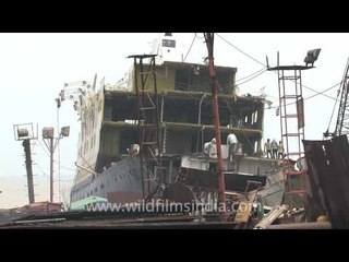Alang - Sosiya Ship recycling Yard