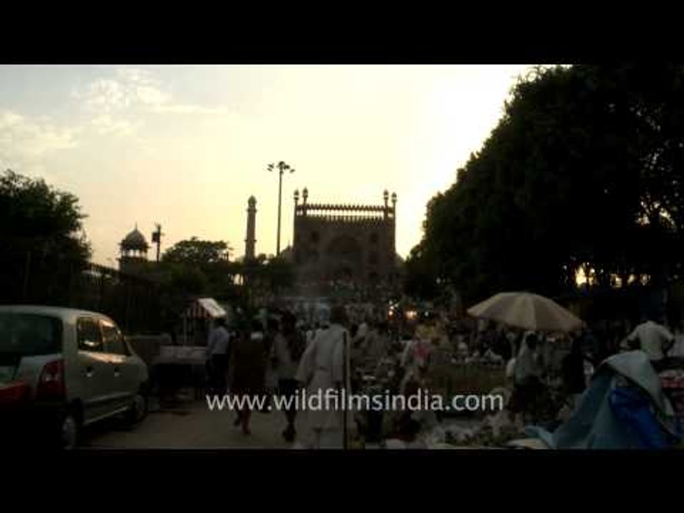Street vendors of Jama Masjid