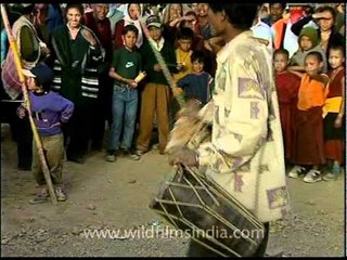 Ridiculously insane stunt using a human child!