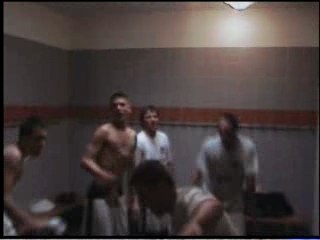 Vestiaires Finale Cadets 2007