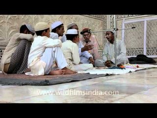 Sufi singers at the Taj Mahal!