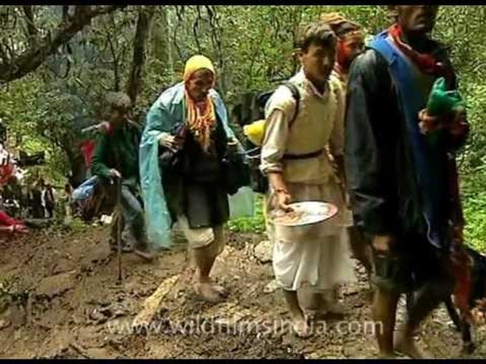 Nanda Devi Jat Yatra - Towards the skeleton lake!