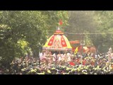 Colourful wreathed chariot makes the devotees happy!!