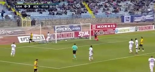 Το Αυτογκόλ του Βάντερσον - Λαμία 0-4 ΑΕΚ  25.04.2019 (HD)