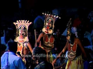 Padayani dance from South India