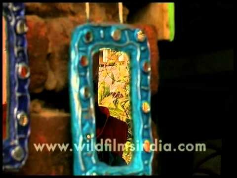 Indian handicrafts and artifacts at Delhi haat