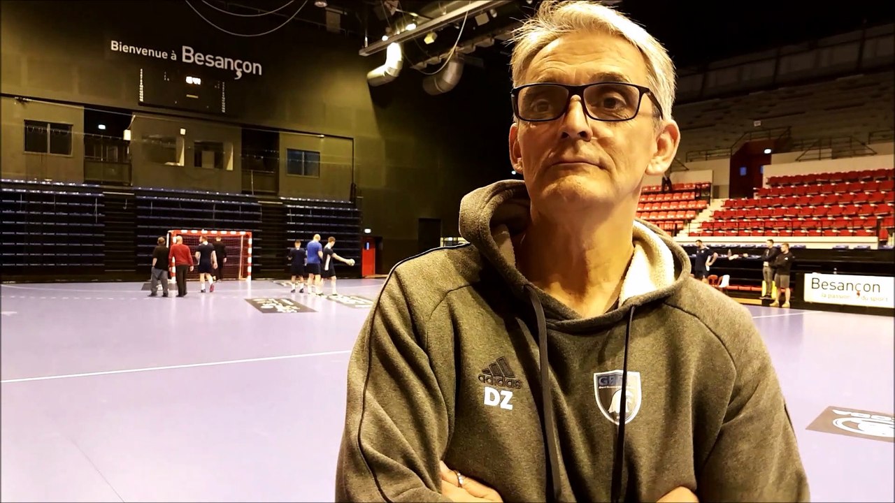 Avant-match de Nationale 1 masculine entre Grand Besançon et Valence, en proligue (D2).