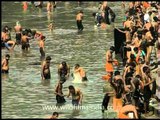 Devotees cleanse themselves at Sabarimala temple!