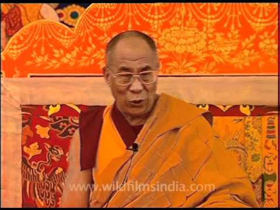 A Prayer by the Dalai lama at Spiti