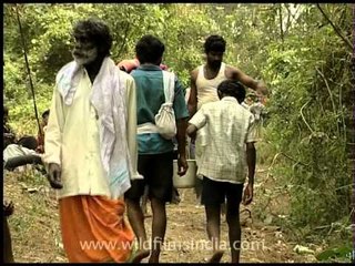 Tired and wearied but the pilgrimage in still on at Sabarimala