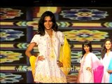 Indian top female models at a fashion show, Delhi