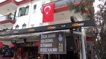 Muğla Bar Sokağı İşletmecilerinden İstismara Afişli Tepki