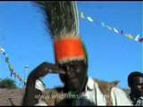 Dancers and musicians of Siddhi village