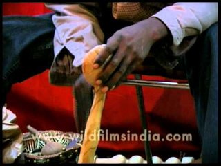 South African national carving wooden spoon, Dilli Haat