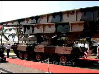 Agastya desktop gunnery simulators at defense expo, Delhi