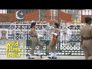 India-Pakistan Wagah border and amusing display of one-upmanship!
