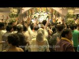 Krishna Janmashtami celebration at the Iskcon temple