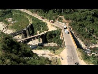 Baijnath Shiv temple view of Paradise highway, near Palampur