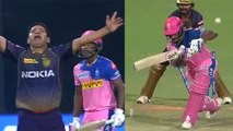 IPL 2019 KKR vs RR: Piyush Chawla bowls Sanju Samson out with a beautiful googly | वनइंडिया हिंदी