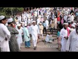 Eid celebration and donation for Assam riot victims at Jama Masjid, Delhi