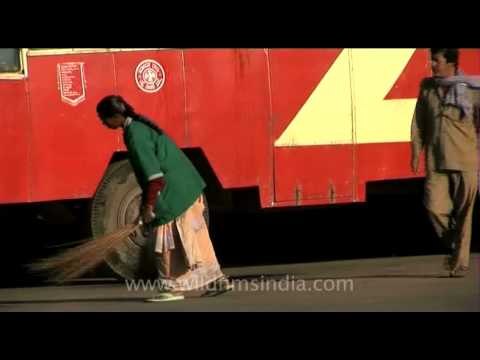 Maintaining the Kempegowda Bus Station, Bangalore