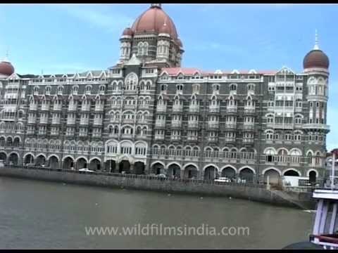 Hotel Taj and The Gateway of India from the Arabian Sea