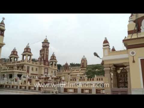 Birla mandir as seen on Krishna Janmashtami