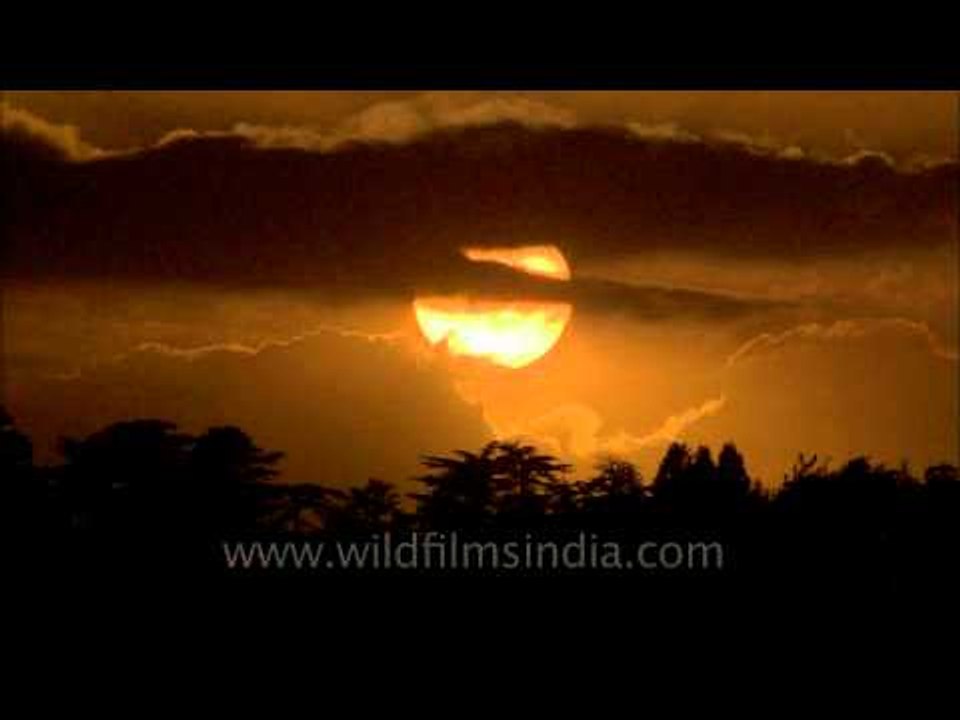 Brilliant Landour sunset!