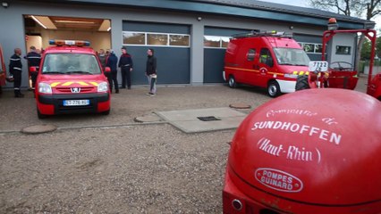 Les pompiers rejoignent leur nouvelle caserne