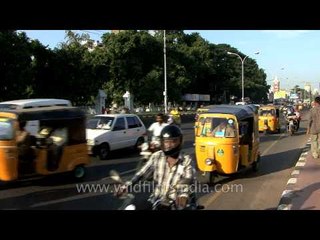 The traffic near Corporation building, Chennai