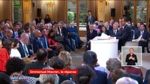 Augmentation du temps de travail, durée de cotisation : Emmanuel Macron précise le financement des mesures sociales