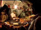 Booming sales at a local Delhi market