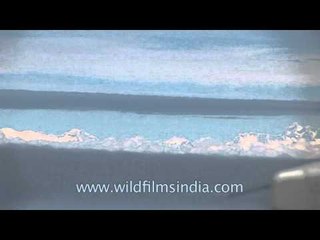 Aerial view of Sikkim