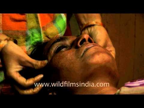 Cow urine oil massage to cure migraines and sleeping disorders