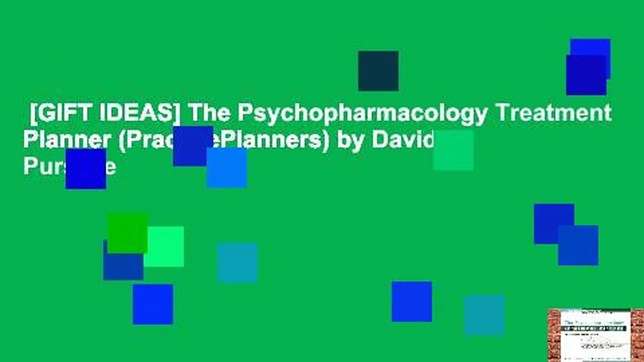 [GIFT IDEAS] The Psychopharmacology Treatment Planner (PracticePlanners) by David C. Purselle